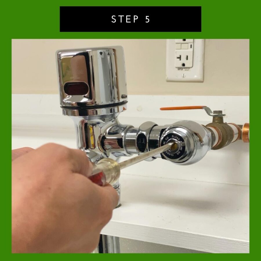 How To Install A Flush Valve Easy Five Steps Update a Lavatory