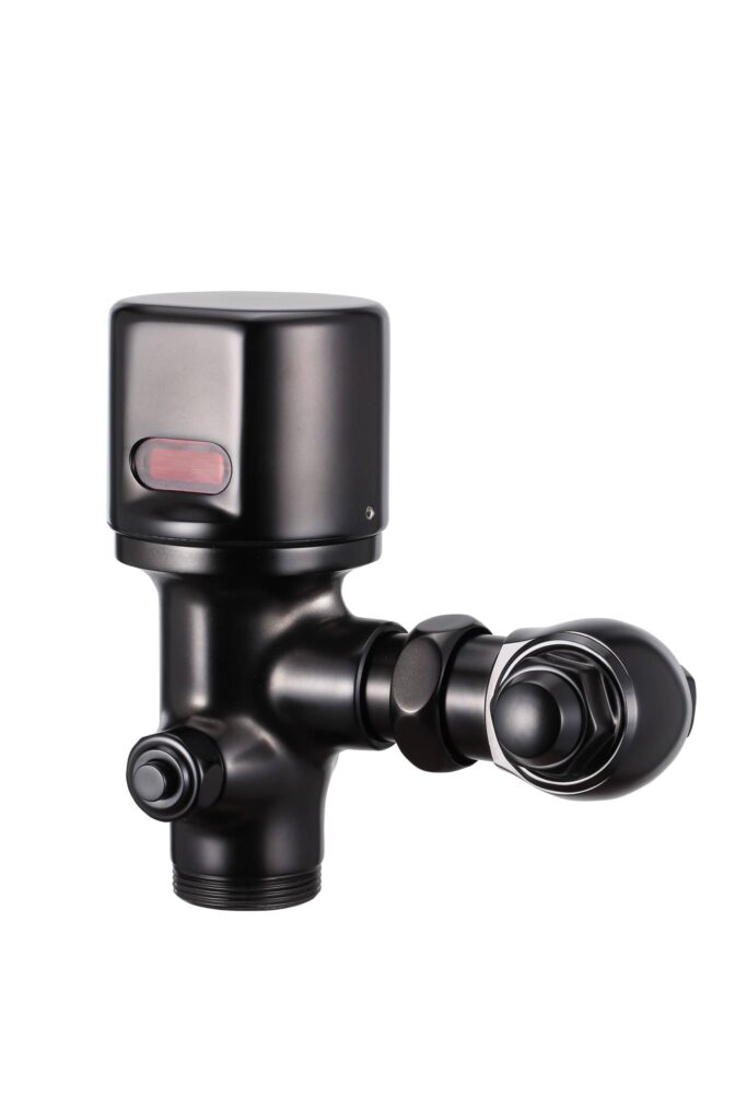 black finish sensor flush valve