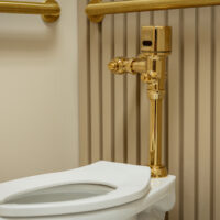 gold flush valve